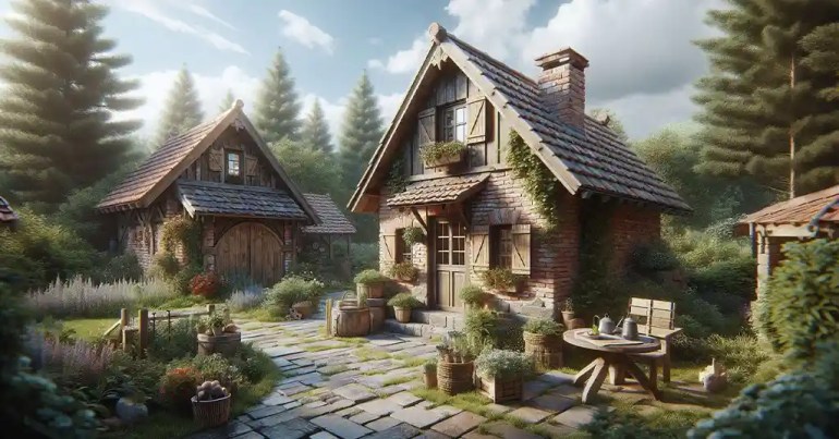 10 Idea Landskap Batu Bata Berwarna 2024 10 Gaya Rustic 2